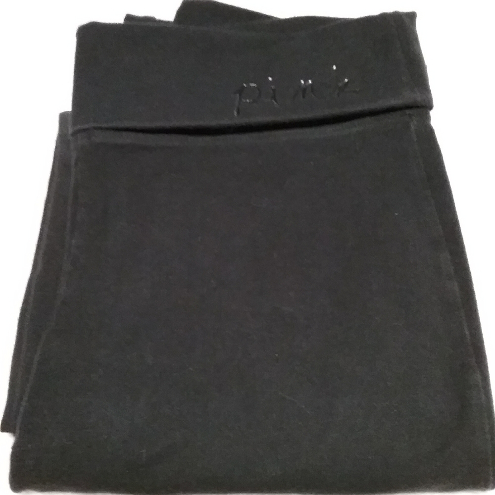 Victoria's Secret Pink Yoga Black Leggings - Size S
